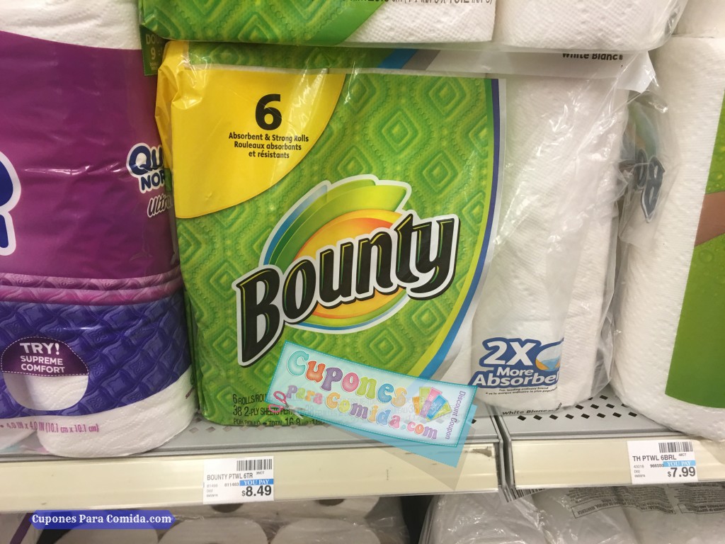 Bounty Paper Towels 6 ct 2016-03-29 17.43.28