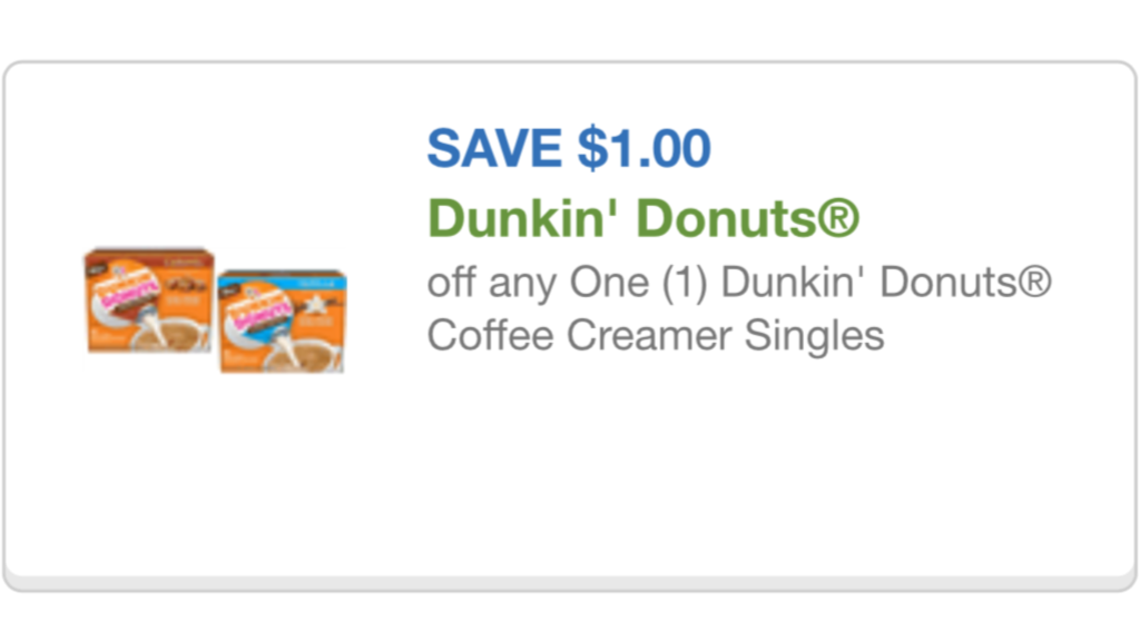 Dunkin donuts coupon - 2016-03-16 10.03.15