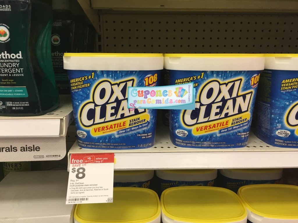 Oxiclean Stain Remover 03/28/16