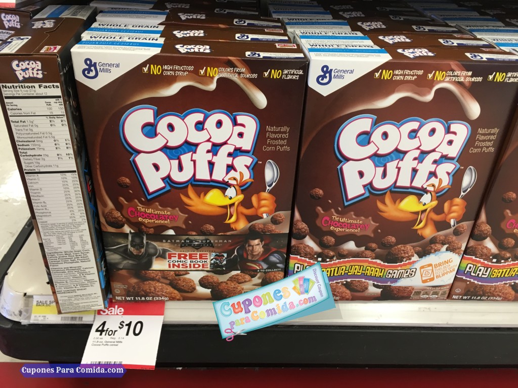 Cocoa Puffs Cereal 4/03/16