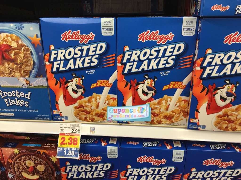 Frosted Flakes Cereals 04/06/16