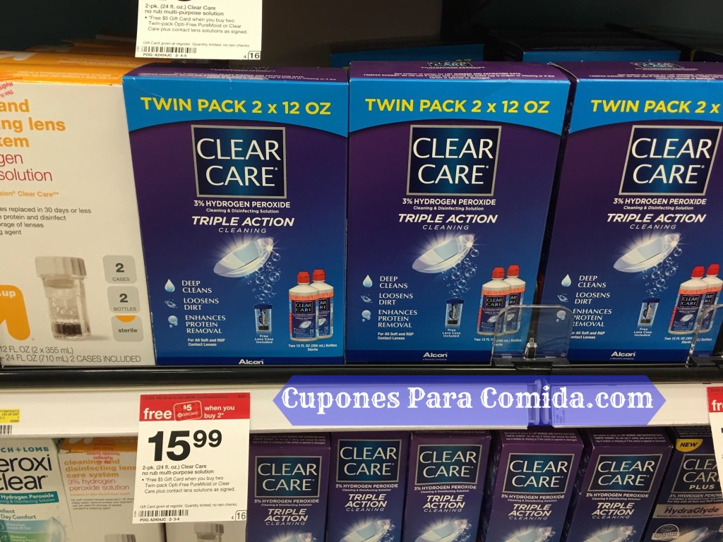 Clear Care contact Solution 04/13/16