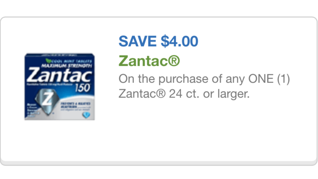 Zantac 24 ct coupon -41216