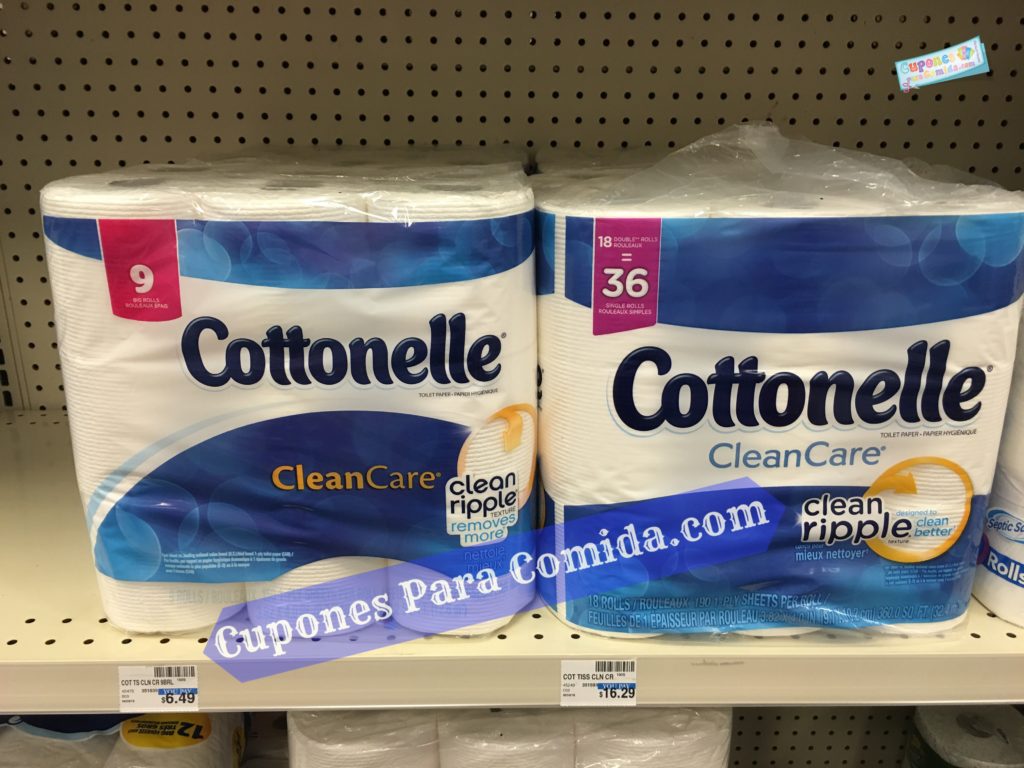 Cottonelle Clean Care Toilet Paper 9 big rolls File Jun 16, 2 33 06 PM