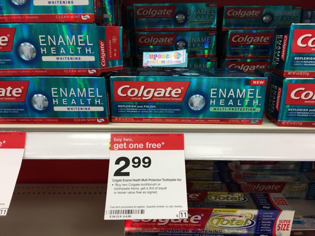 Colgate Toothpaste 06/09/16