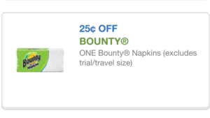 Bounty Napkins 