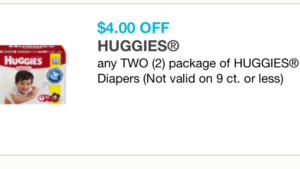 Huggies Diaper cupon 10/04/16